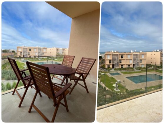 MMA agence Immobilier Agadir : Location Duplex -  Immeuble B15  - 900 DHs Dh Nuitée